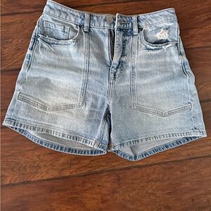 BKE Light Blue Jean Shorts